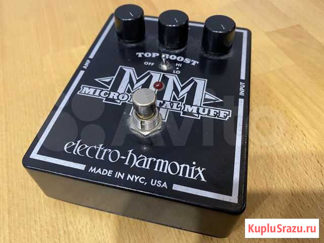 Гитарная педаль EHX Micro Metal Muff Нижний Новгород - изображение 1