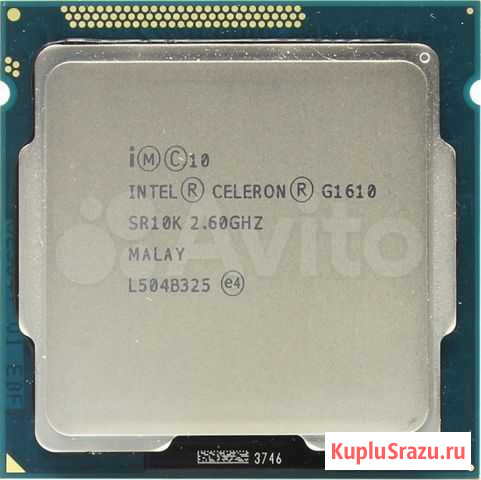 Intel Celeron G1620 (2x2.7GHz) LGA 1155 Красноярск - изображение 1