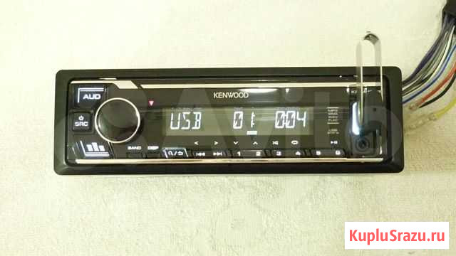 Магнитола kenwood KMM-106 Череповец - изображение 1