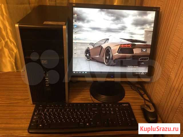 Комп HP для учебы, офиса, работы и игр Иркутск - изображение 1