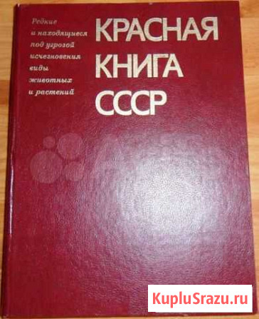 Красная книга СССР Улан-Удэ - изображение 1