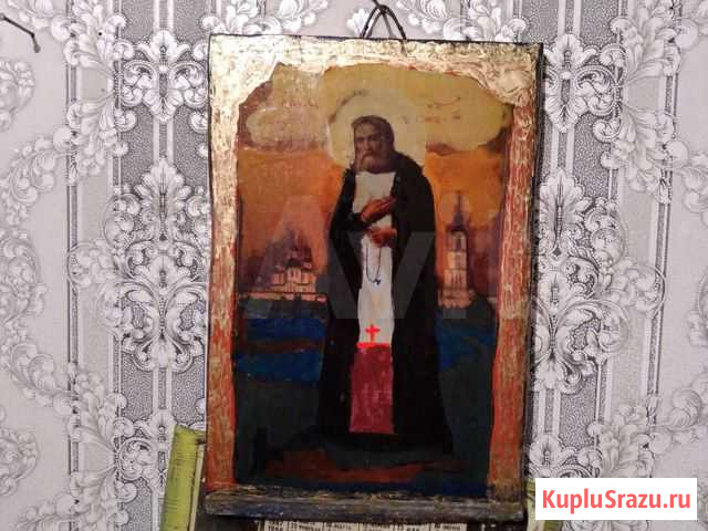 Икона: св. серафимъ саровский из дивеево, (после Дубовка - изображение 1