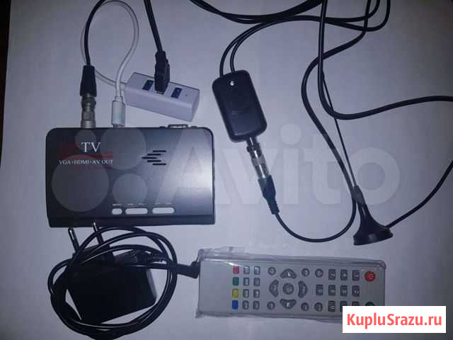 Тв приставка DVB-T-T2 HD TV 1080P VGA Иваново - изображение 1