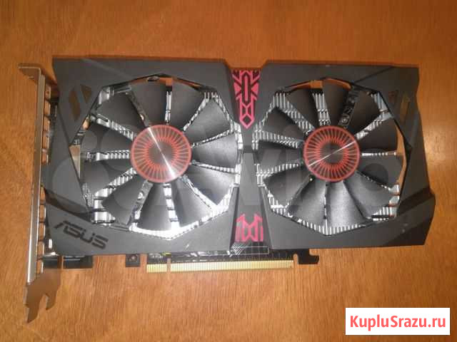 Видеокарта Asus GeForce GTX 750Ti OC strix 2GB Барнаул - изображение 1