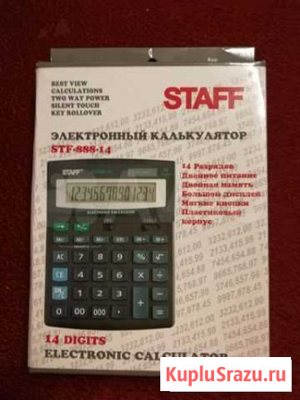 Калькулятор электронный staff STF-888-14 Нефтекамск - изображение 1