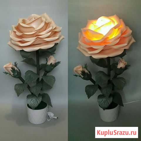 Торшер Роза в кашпо Чехов - изображение 1