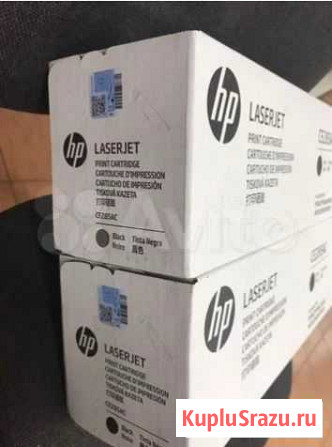 HP CE285AC тонер-картридж черный (оригинальный) (1 Луга - изображение 1