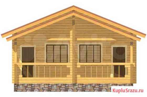 Сруб 7.3 м х 9.3 м в 1 эт Тула