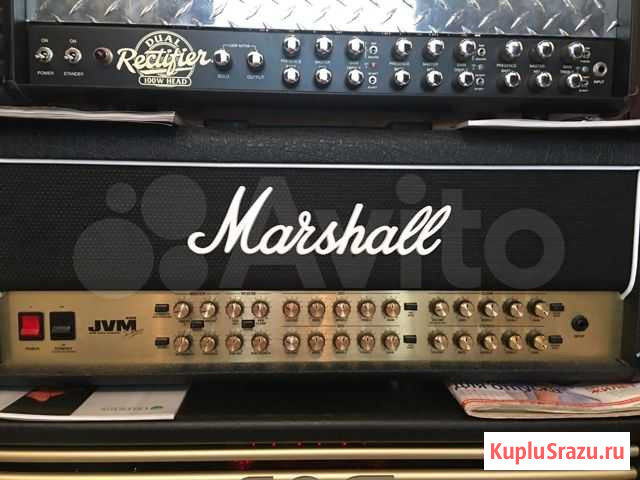Marshall JVM410H 100 watt ALL valve 4 channel head Воронеж - изображение 1