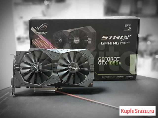 Geforce GTX1050Ti 4Gb Asus Strix Симферополь - изображение 1