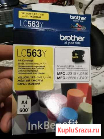 Картридж lc563y Казань - изображение 1