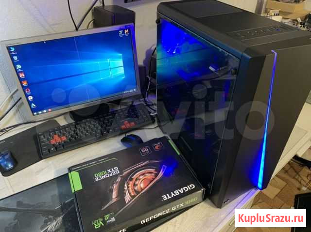 Пушка для игр /12 ядер/16Gb/GTX1060/SSD Южноуральск - изображение 1