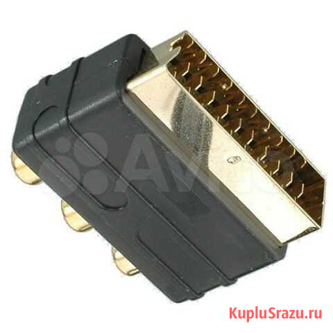 Переходник Тюльпан - Scart Топки - изображение 1