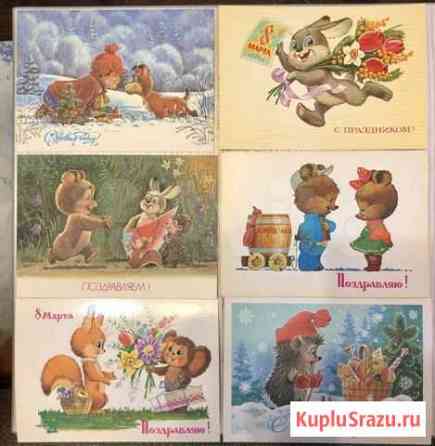 Открытки СССР. Зарубин. Чистые. Много в люксе Иркутск