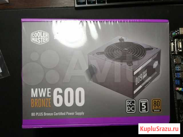 Новый cooler master MWE Bronze 600W V2 Великий Новгород - изображение 1