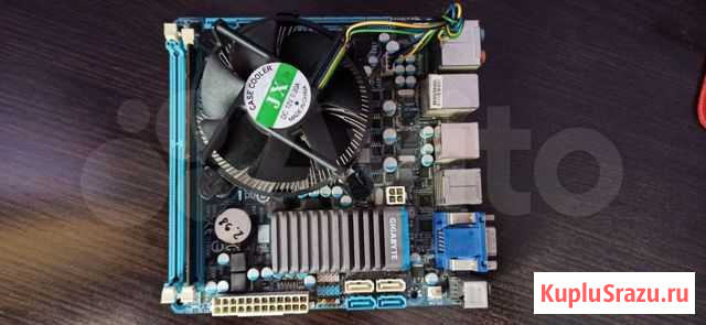 Продам 1155 mini-itx, i3-3210, 4гб, usb3.0 Уфа - изображение 1