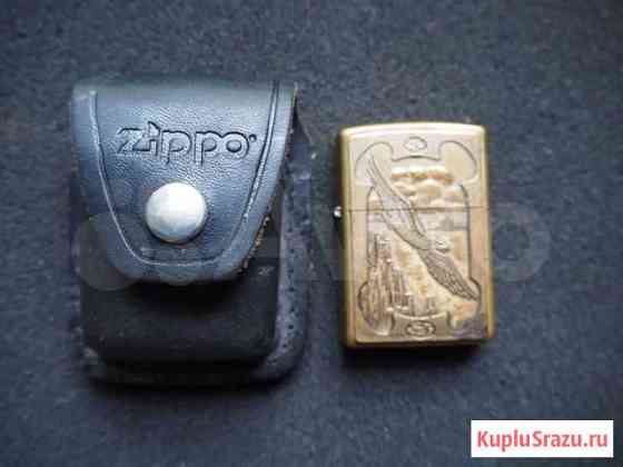 Зажигалка zippo 1996 год латунь Санкт-Петербург