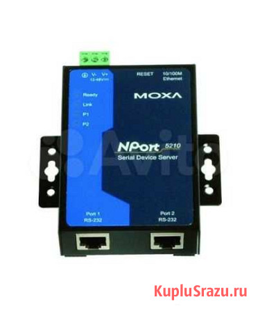 Асинхронный сервер moxa (NPort 5210) Рязань - изображение 1