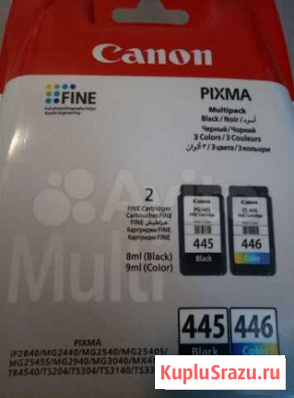 Картридж Canon PG-445/CL-446 Сальск - изображение 1