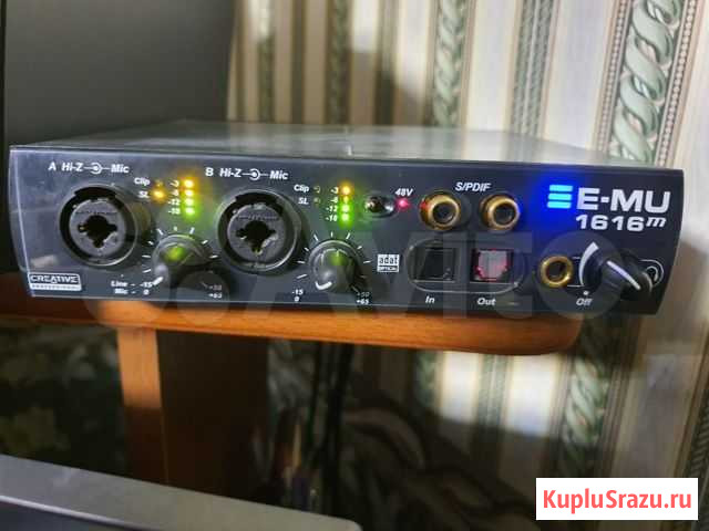 E-mu 1616m pcie Полярные Зори - изображение 1