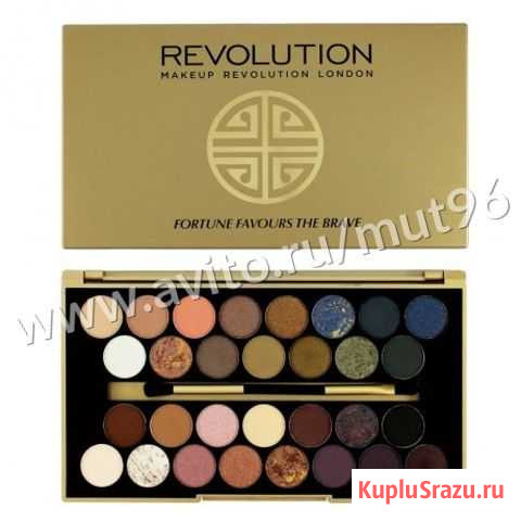 Палетка теней revolution fortune 30в1 (металлик + Нижний Тагил - изображение 1