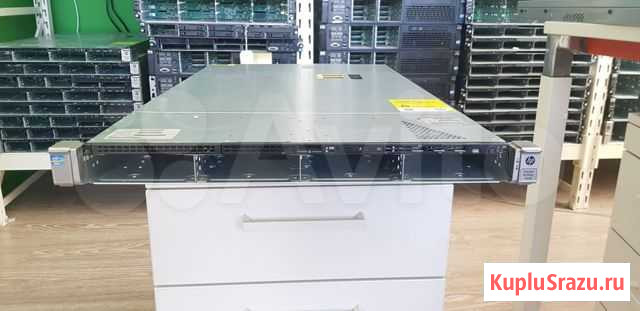 HP DL360p G8 4xLFF 2xE5-2680/32gb/2x750W Челябинск - изображение 1