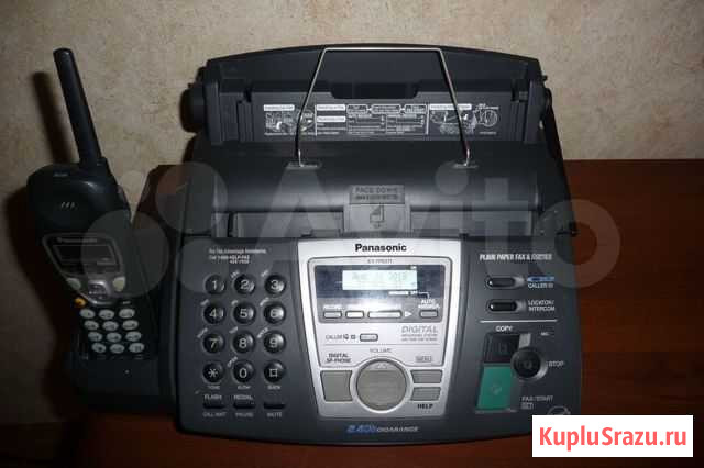 Panasonic факсимильный аппарат с автоответчиком и Санкт-Петербург - изображение 1