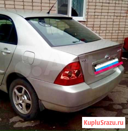 Toyota corolla NZE. Спойлер Хабаровск - изображение 1