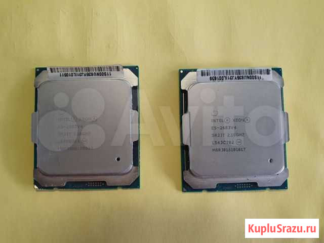 Intel xeon e5 2683v4 16 ядер (финальный / Retail) Кирово-Чепецк - изображение 1