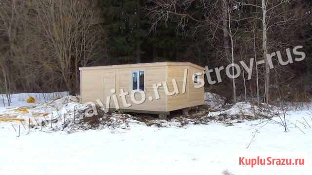 Дачный домик 4.6х5.8м. из двух бытовок Виллози Виллози - изображение 1