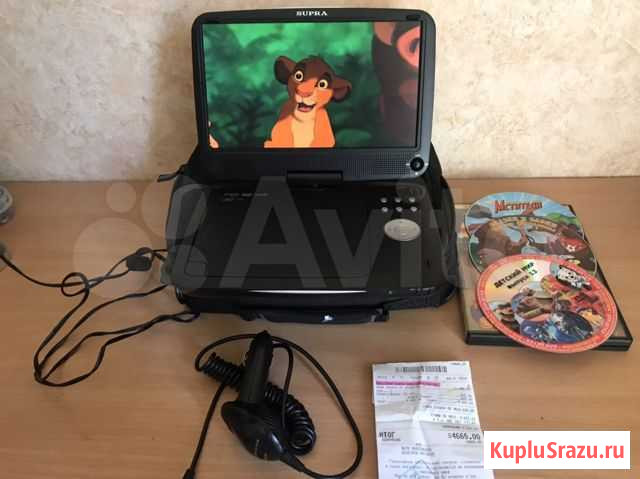 Портативный плеер DVD, USB Сыктывкар - изображение 1