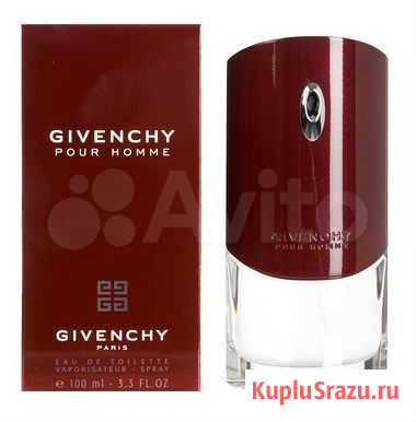 Туалетная вода Givenchy Pour Homme for men 100 ml Хабаровск - изображение 1