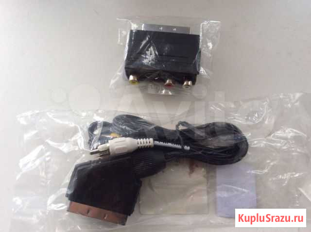 Переходники scart - 3 RCA (тюльпан) Краснодар - изображение 1