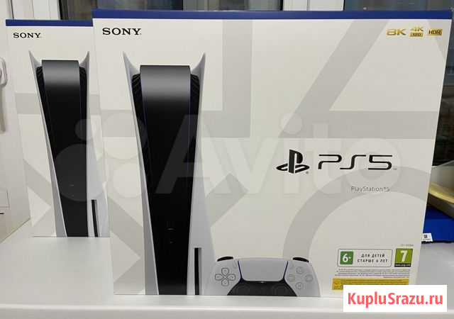 PlayStation 5 с дисководом Игровая приставка Чебоксары - изображение 1