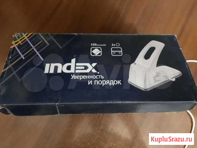 Дырокол index до 100 листов Воронеж - изображение 1