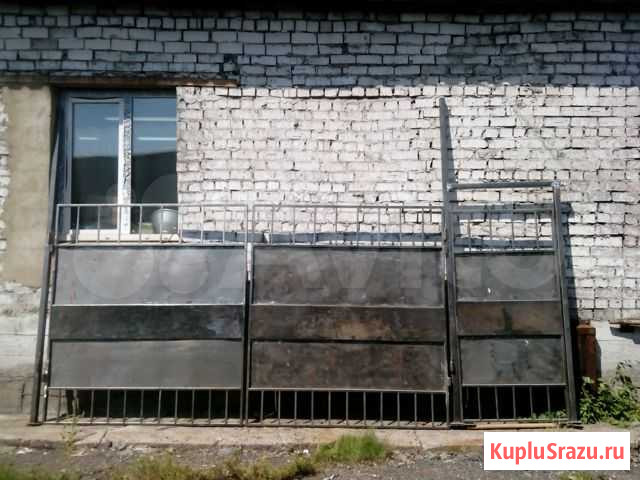 Ворота металлические 3,4 х 2,2 м Иркутск - изображение 1