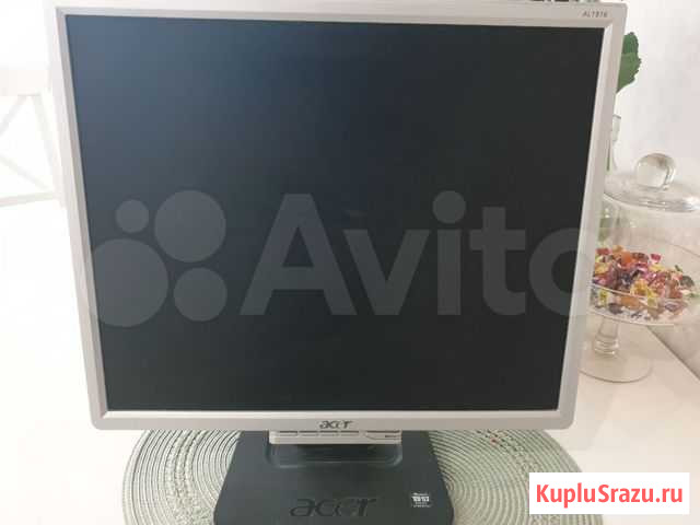 Мониторы ЖК 17 Acer AL1716 серебристые Казань - изображение 1