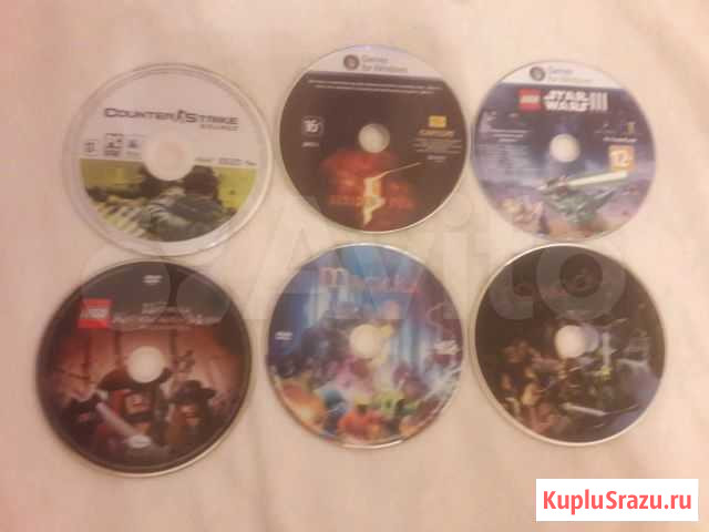 DVD диски таких игр как:CS Source,Lego Star Wars 3 Красноярск - изображение 1