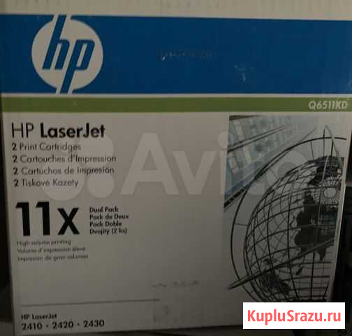 Картриджи HP LaserJet Нижневартовск - изображение 1