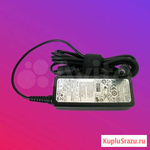 Блок питания для ноутбука Samsung 6.5x4.4 30W ORG Рязань - изображение 1