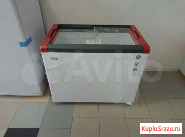 Морозильная ларь FG 350 С красный Казань - изображение 1