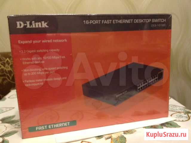 Коммутатор D-link DES-1016D Новокузнецк - изображение 1