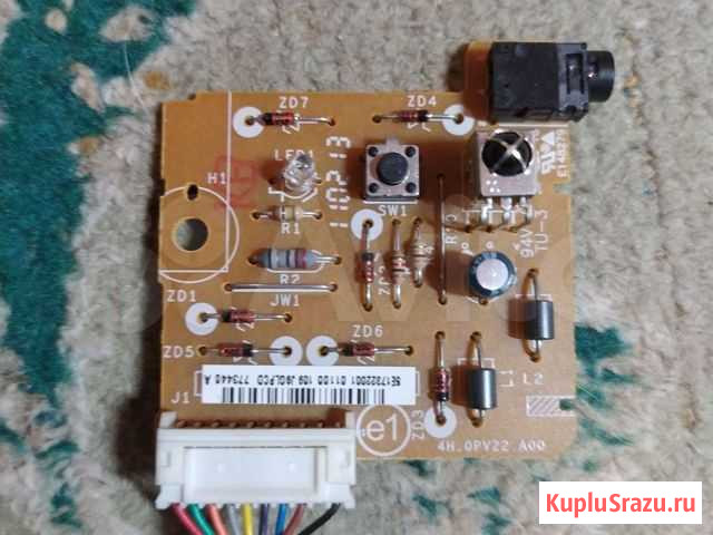 Плата включения и ик-приемника от телевизора Asus Чехов - изображение 1