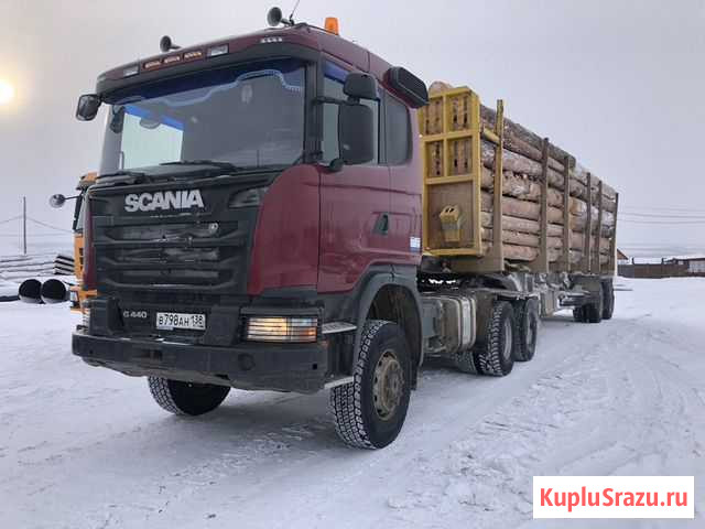 Scania G440c 6*6 с полуприцепом новосибарз Саянск - изображение 1