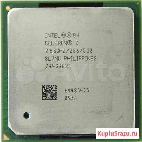 Процессор сокет 478 Intel Celeron-D 2,53/256/533 S Краснодар