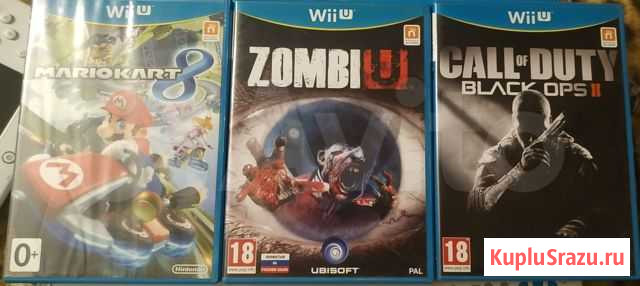 3 игры для Nintendo Wii U Артемовский - изображение 1