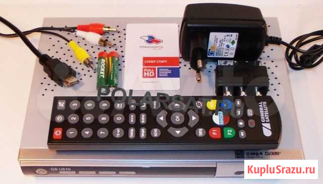 Ресивер Триколор HD GS U510 б/у Липецк - изображение 1