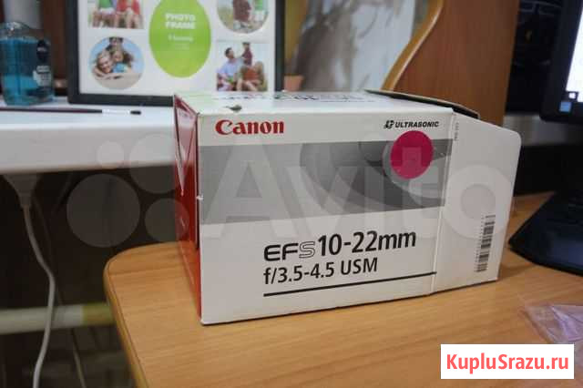 Объектив canon efs 10-22mm f/3.5-4.5USM Ульяновск - изображение 1