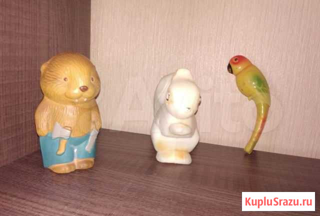 Звери СССР (бобер, белочка, попугай) Ростов-на-Дону - изображение 1