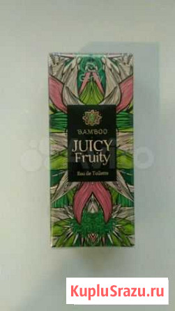 Новая туалетная вода gentu bamboo juice fruit Новосибирск - изображение 1